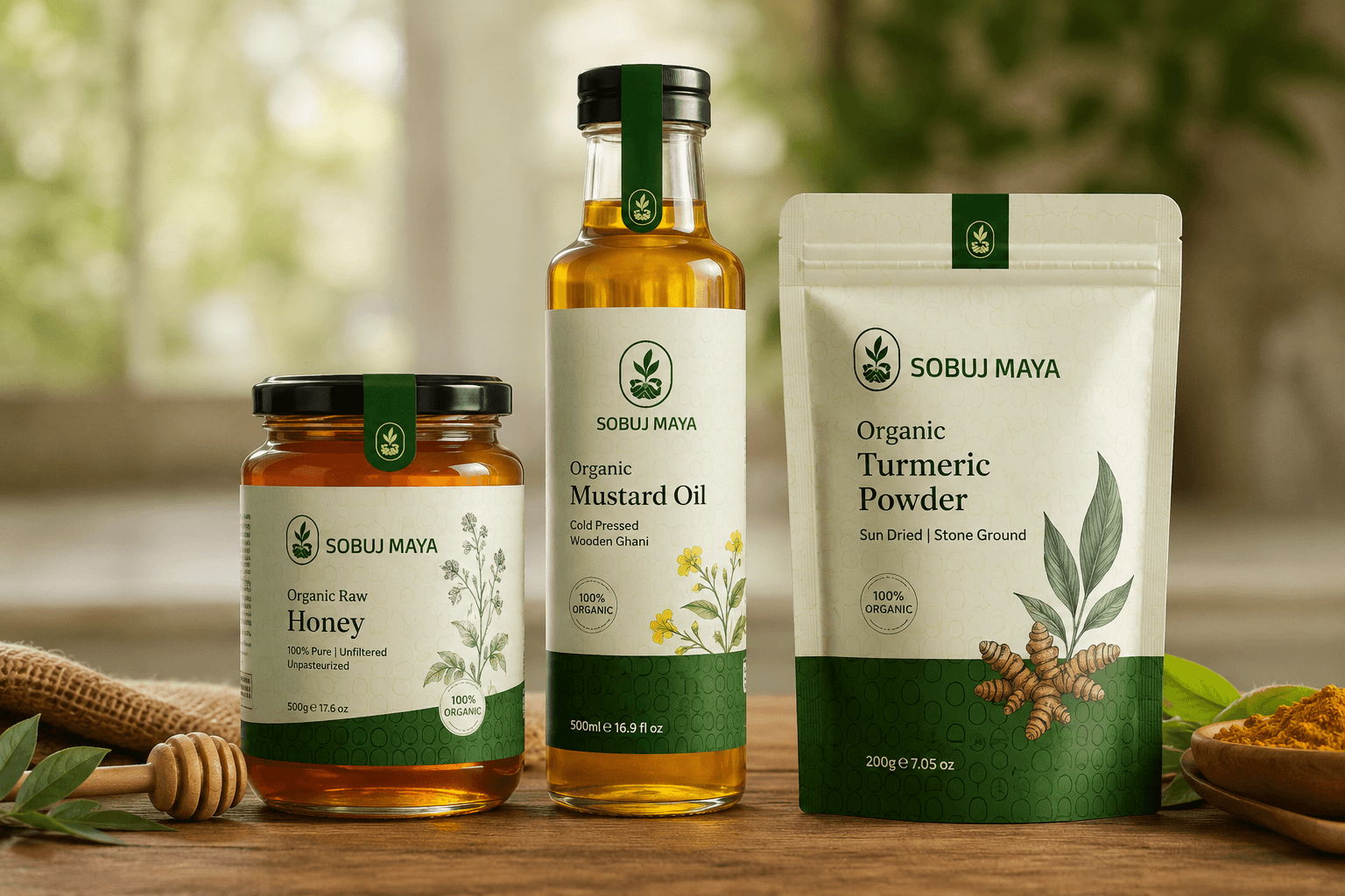 Sobuj Maya, organic food and lifestyle brand — case story image 3 of 4