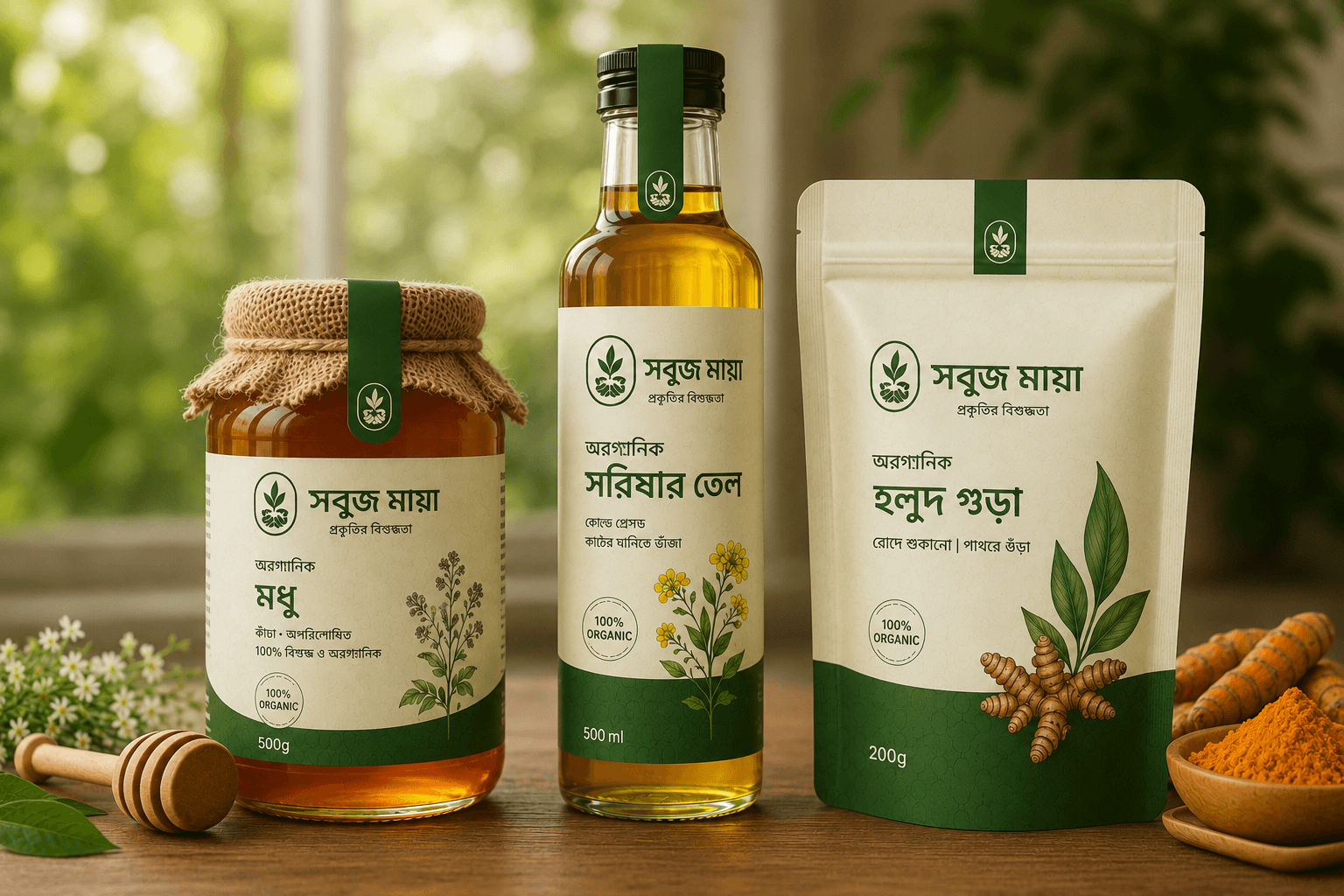 Sobuj Maya, organic food and lifestyle brand — case story image 2 of 4
